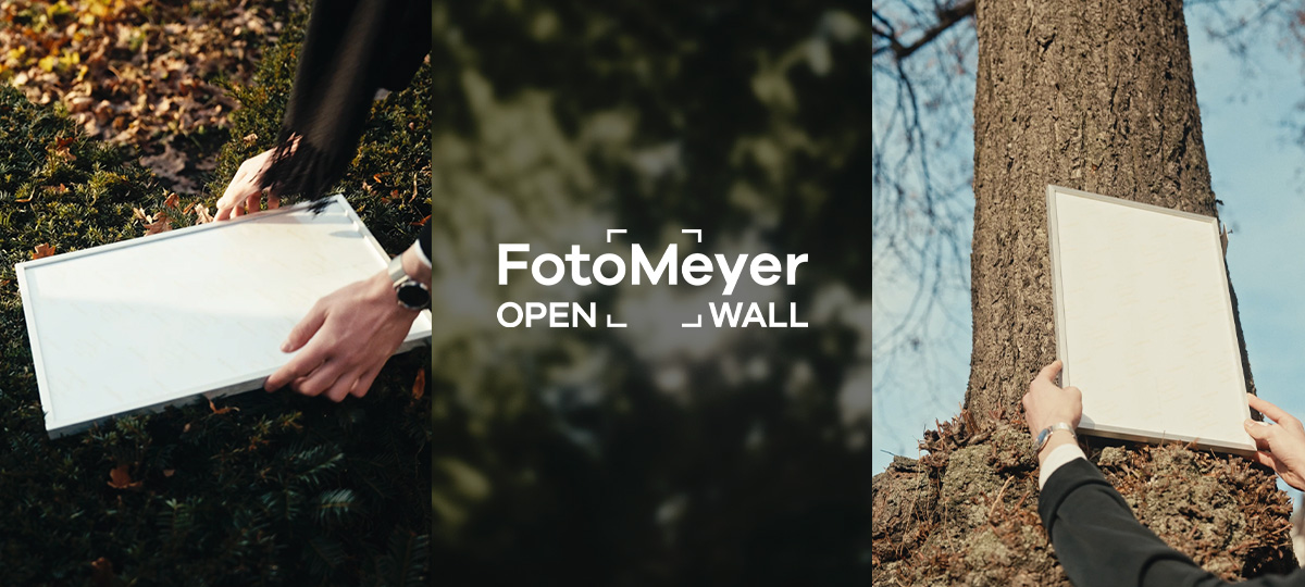 DEINE FOTOS. UNSERE WAND. OPEN WALL BEI FOTO MEYER