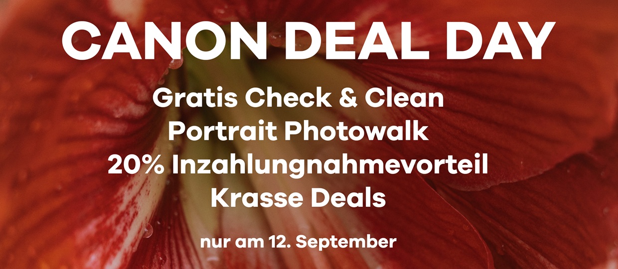 CANON DEAL DAY AM 12. SEPTEMBER