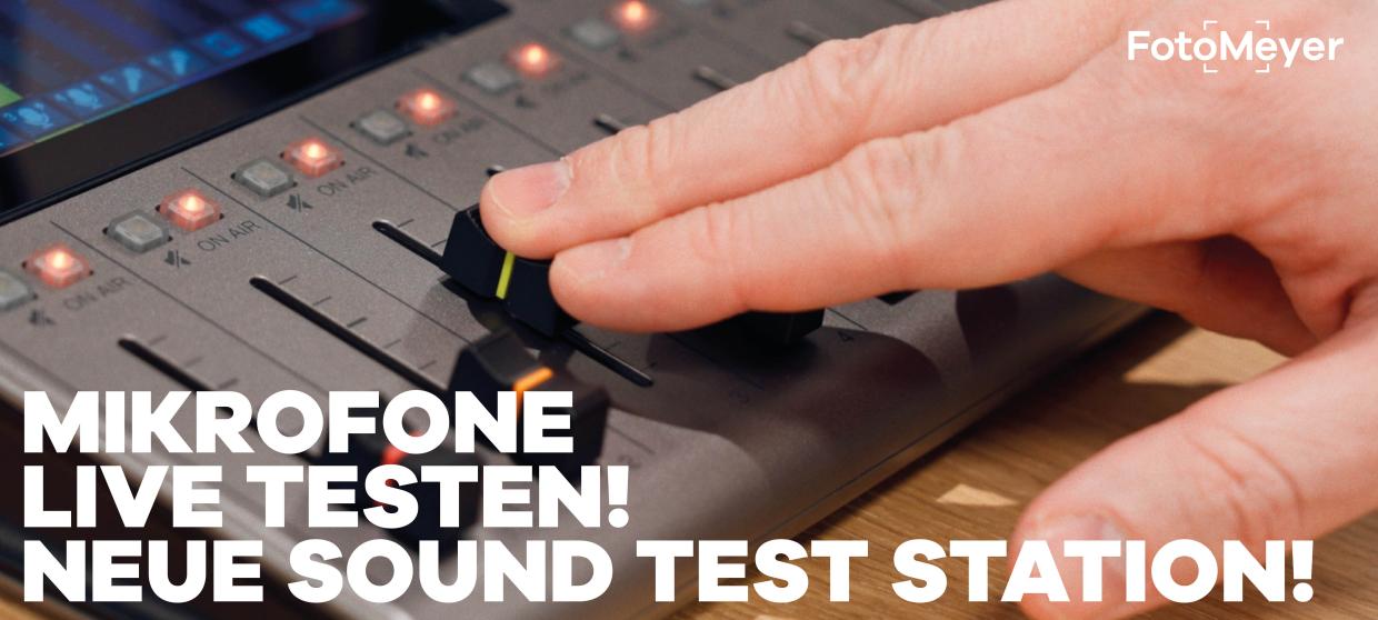 MIKROFONE LIVE TESTEN! JETZT BEI UNS VOR ORT