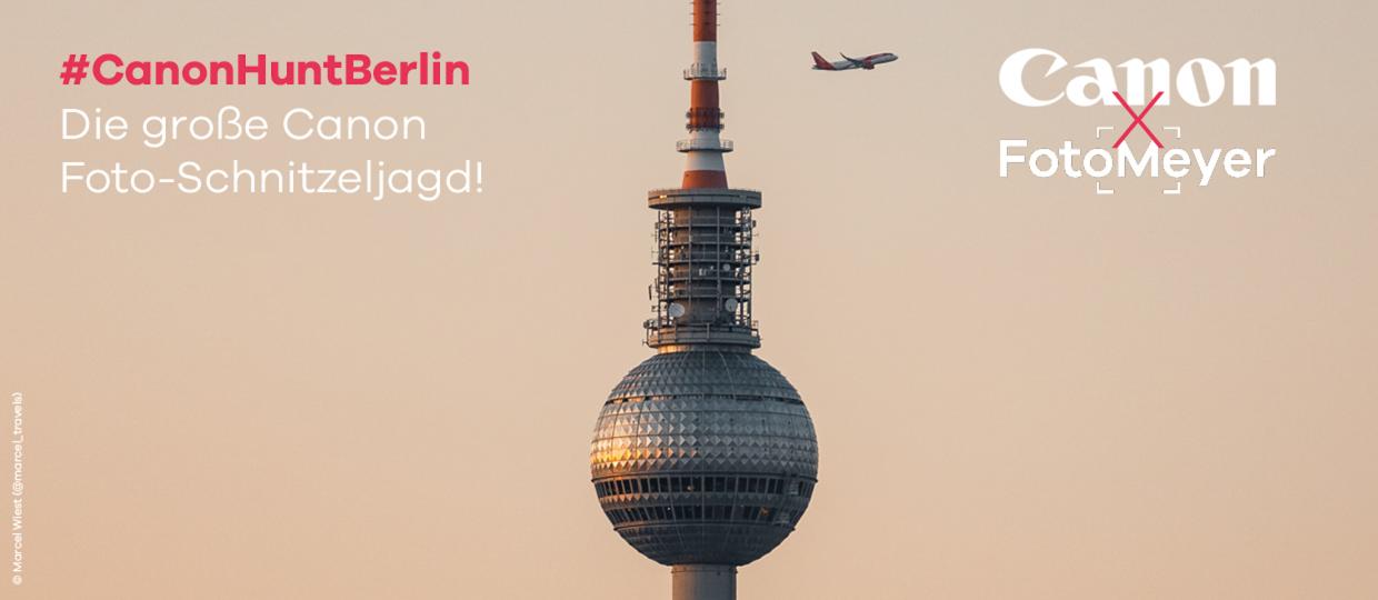 CANON HUNT BERLIN: GEWINNT EIN EOS R8 KIT & SICHERT EUCH 20 % AUF ALLE CANON RF-OBJEKTIVE