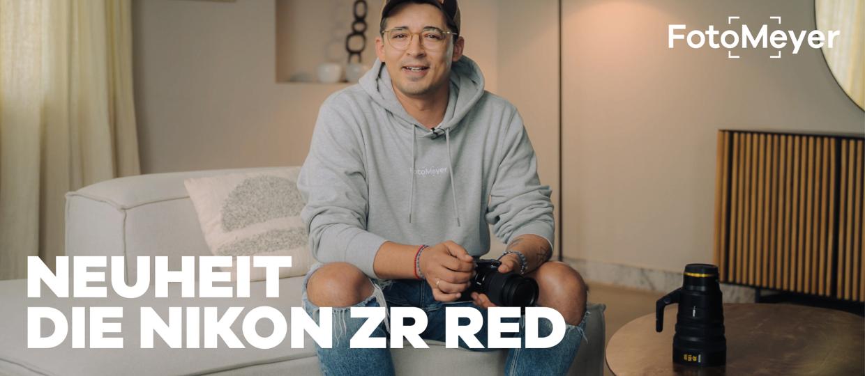 NIKON NEUHEIT ZR RED: KINOQUALITÄT KOMPAKT ALL IN-ONE MIT 540 GRAMM