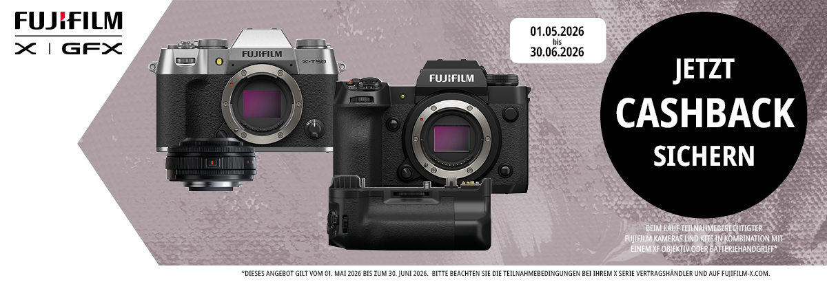 FUJIFILM X SERIE WBW CASHBACK AKTION