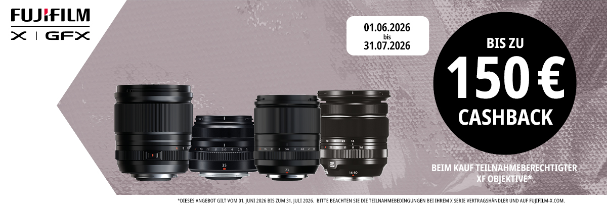 FUJIFILM XF CASHBACK AKTION
