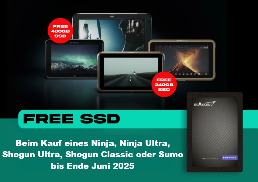 ATOMOS SSD AKTION