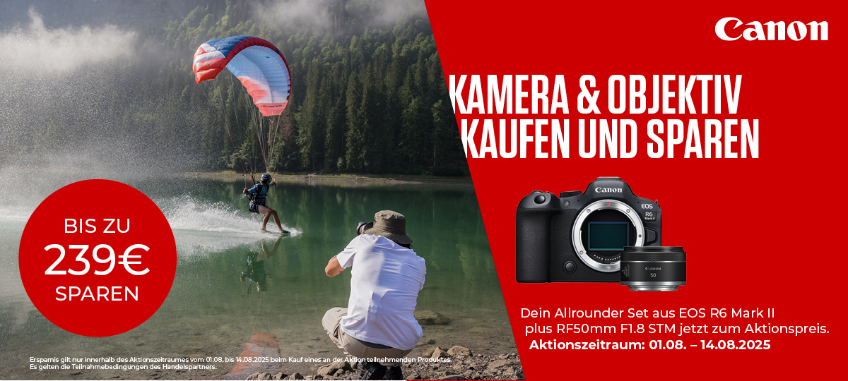 CANON R6 II GRATIS ZUGABE