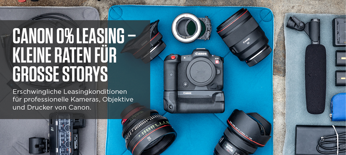 CANON 0% LEASING FÜR PROFIS
