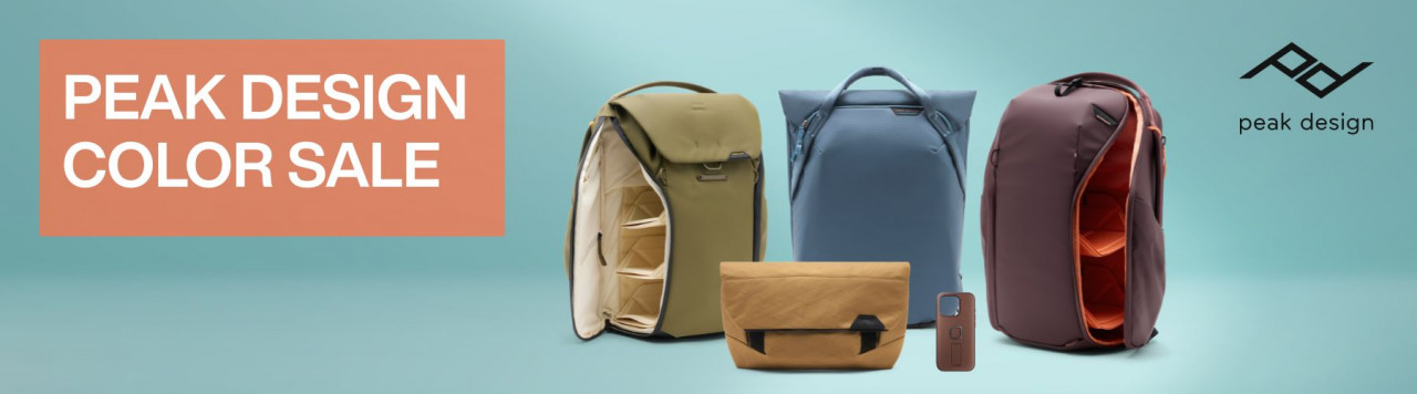 PEAK DESIGN COLOR SALE