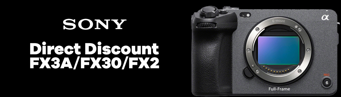 SONY FX3A/FX2/FX30 SOFORTRABATTAKTION