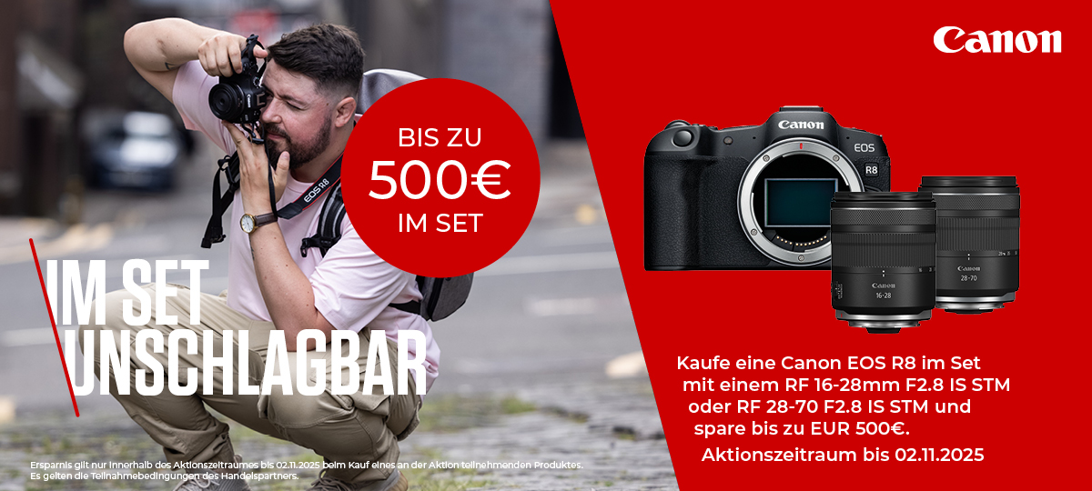 CANON EOS R8 SOFTBUNDLE AKTION