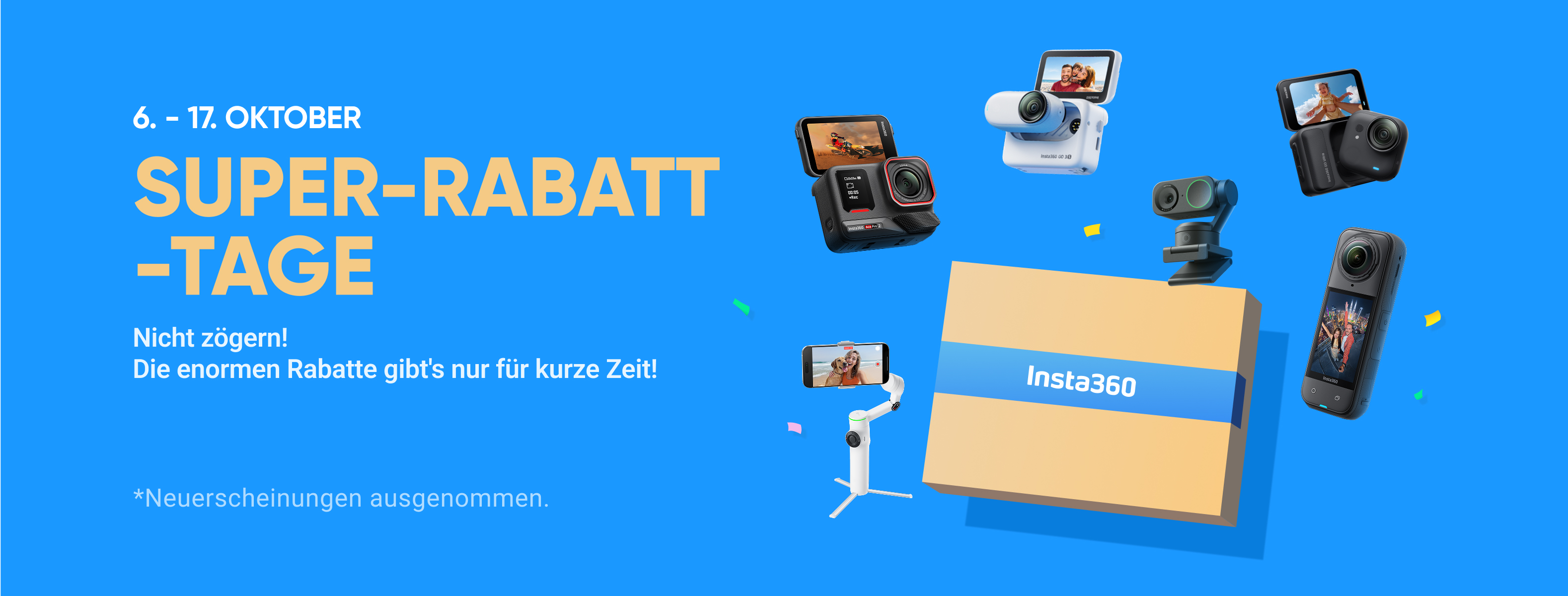 Insta360 HERBST DEALS