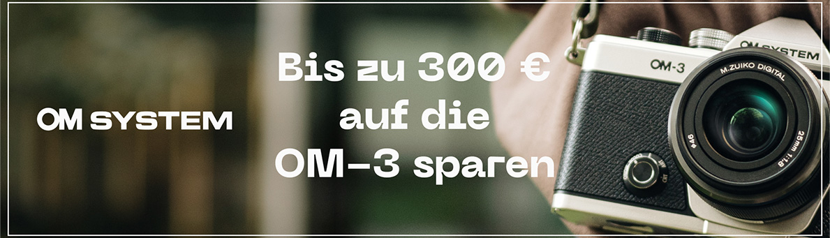 OM-3 & LENS SOFORTRABATT AKTION