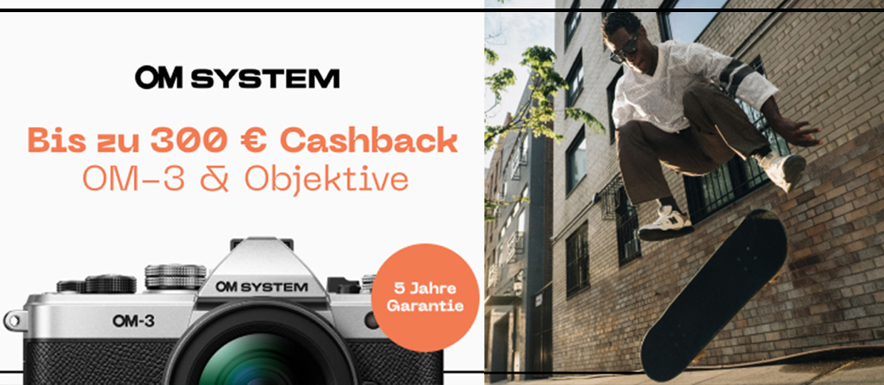 OM SYSTEM OM-3 & OBJEKTIVE CASHBACK