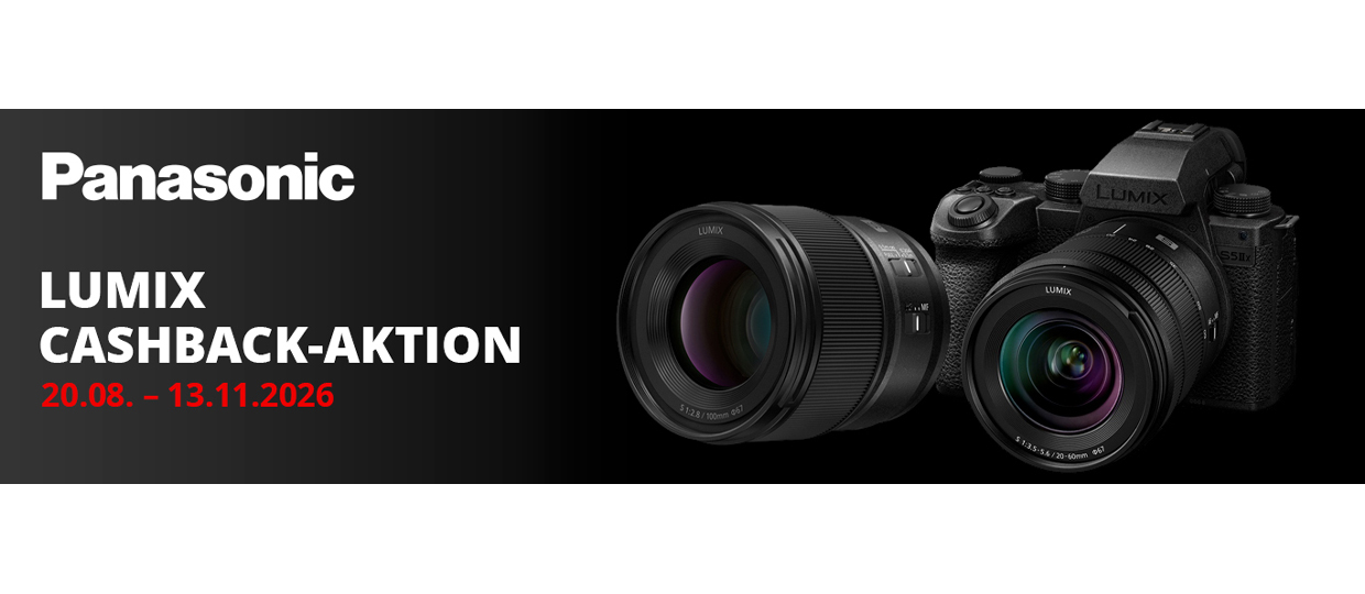 PANASONIC LUMIX CASHBACK-AKTION PANASONIC LUMIX CASHBACK-AKTION