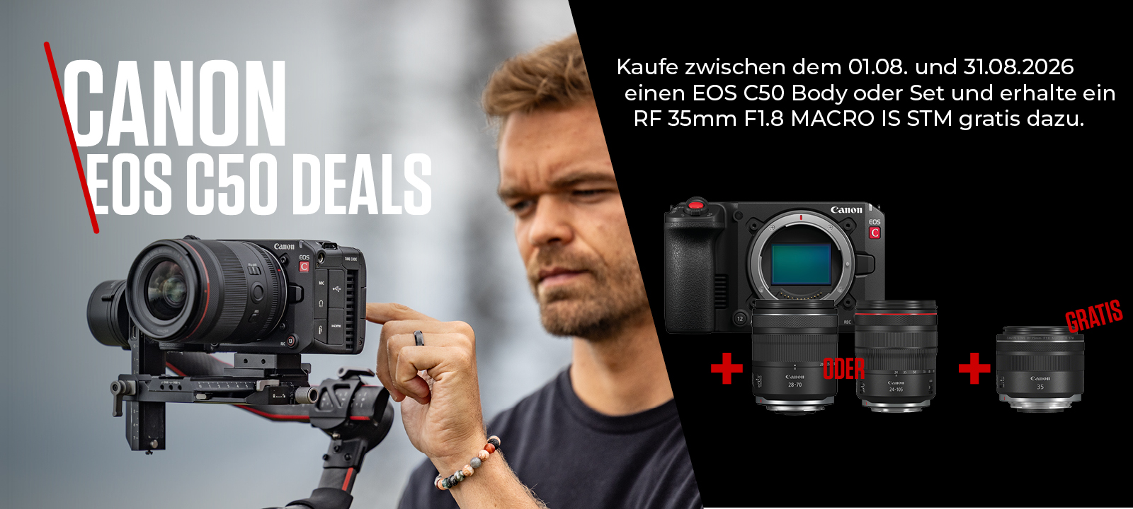 CANON C50 AKTION