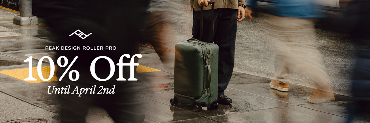 PEAK DESIGN ROLLER PRO PROMO