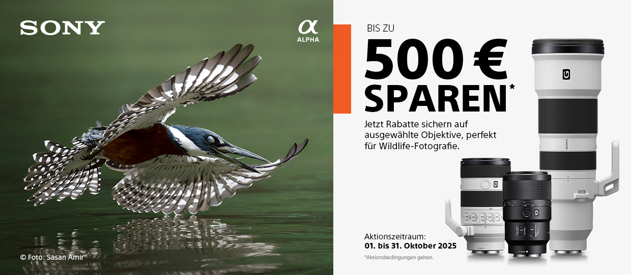 SONY WILDLIFE OBJEKTIV AKTION