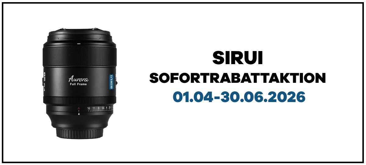 SIRUI SOFORTRABATTAKTION 2026