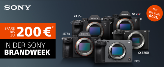 SONY BRAND WEEK-AKTION