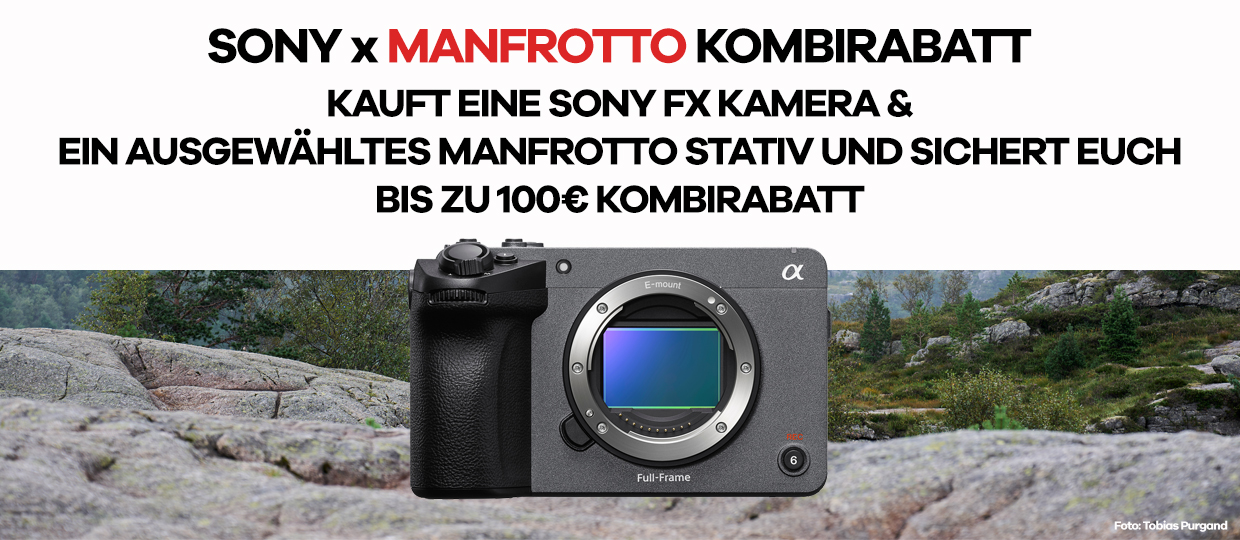 SONY X MANFROTTO BUNDLE AKTION