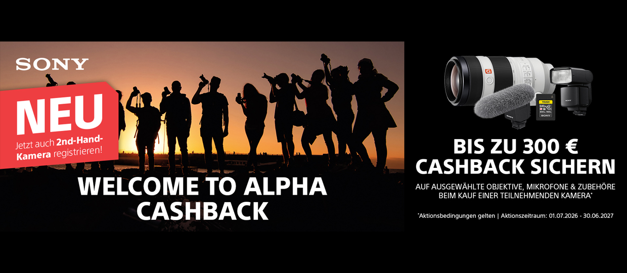 SONY WELCOME TO ALPHA SONY WELCOME TO ALPHA