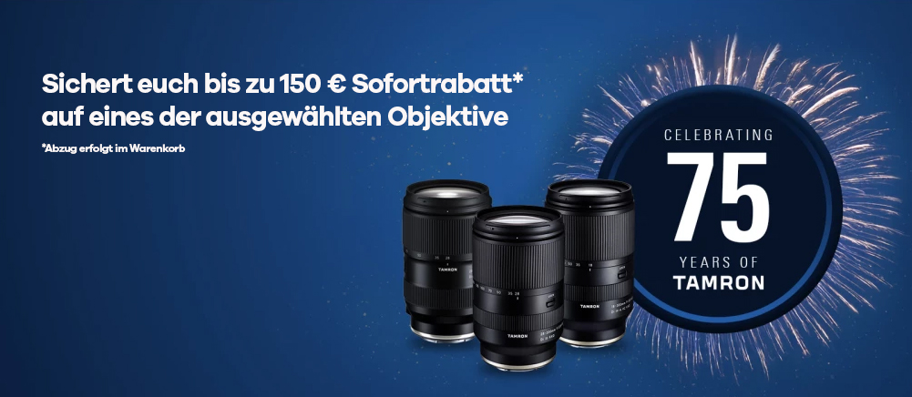 75 JAHRE TAMRON AKTION