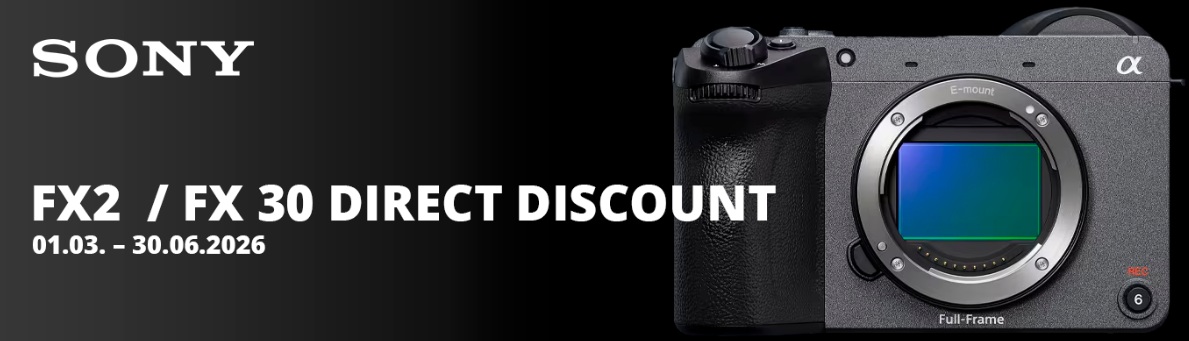 SONY FX2/FX30 WARENKORB AKTION
