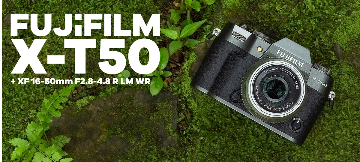FUJIFILM NEUHEITEN! X-T50 & XF 16-50mm F2.8-4.8 KITOBJEKTIV