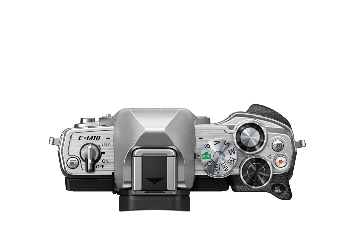 Olympus OM-D E-M10 Mark IV Gehäuse silber