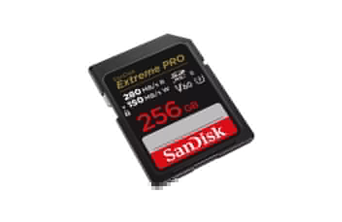SanDisk 256 GB SDXC ExtremePro R 280MB/s V60 UHS-II, Class 10