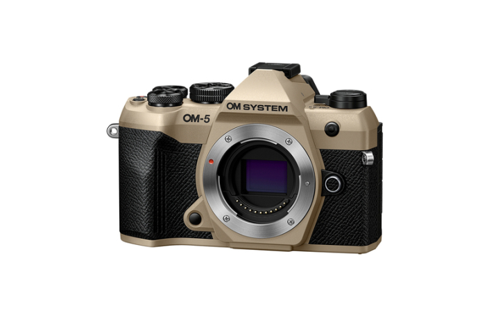 OM System OM-5 II Gehäuse sandbeige
