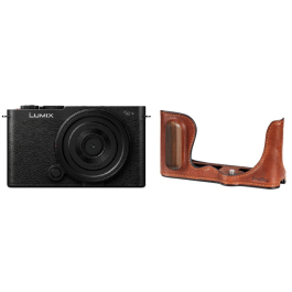 Custodia Vintage Con Impugnatura In Legno Per Fotocamera SMALLRIG Kit Custodia In Mezza Pelle Per S9 Panasonic Lumix Custodia Vintage Con Impugnatura In Legno Per Fotocamera SMALLRIG Kit Custodia In Mezza Pelle Per S9 Panasonic Lumix
