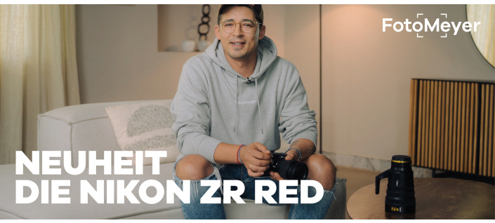 NIKON NEUHEIT ZR RED: KINOQUALITÄT KOMPAKT ALL IN-ONE MIT 540 GRAMM