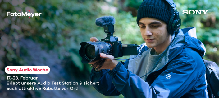 SONY AUDIO WOCHE - 17.-23. Februar 