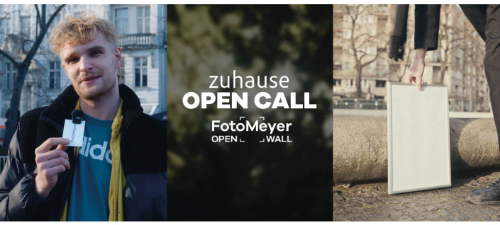 OPEN CALL ZUHAUSE: DEINE FOTOS. UNSERE WAND