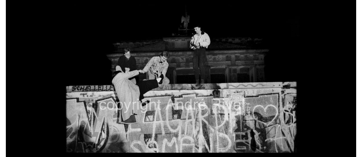 AUSSTELLUNG VON ANDRÉ RIVAL – 30 JAHRE MAUERFALL