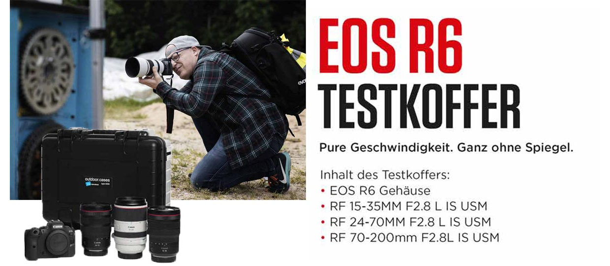 CANON EOS R6 TESTKOFFER