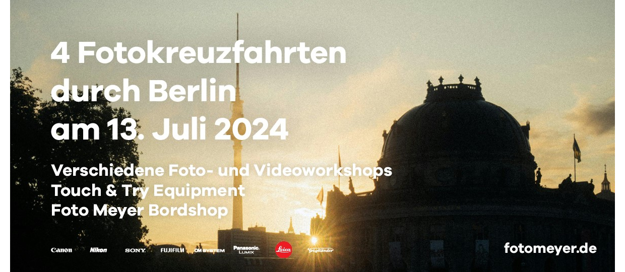 LEINEN LOS – Fotokreuzfahrten durch Berlin