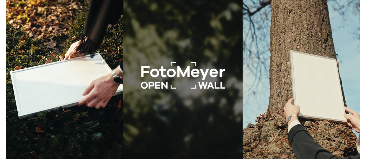 DEINE FOTOS. UNSERE WAND. OPEN WALL BEI FOTO MEYER