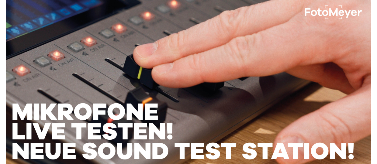MIKROFONE LIVE TESTEN! JETZT BEI UNS VOR ORT