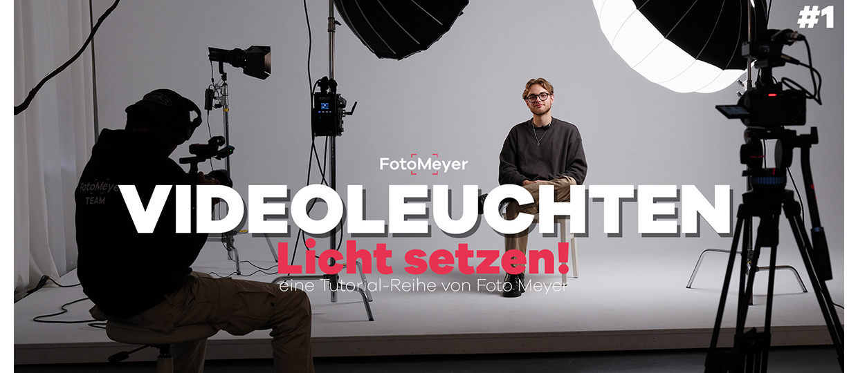VIDEOLEUCHTEN - Wofür nutze ich was? | Ep. 1 - Licht setzen! - das Tutorial