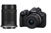 Canon EOS R50 Kit schwarz + RF-S 18-45 IS + RF-S 55-210 IS