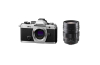 OM SYSTEM OM-3 Body silber + Voigtländer Nokton 0,95/17,5 mm MFT asph., schwarz