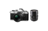 OM SYSTEM OM-3 Body+12-45 mm PRO silber+ Nokton 0,95/17,5 mm MFT asph., schwarz