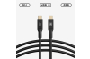 COBRAUNION USB-C Tether Cable - 5M 20G - black - straight