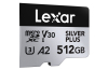 Lexar microSDXC Silver Plus UHS-1 512GB V30 R205/W150MB/s