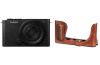 Panasonic Lumix DC-S9 jet black + S 26mm F8 + SmallRig 4703 Halbledertasche