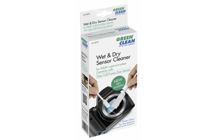 Green Clean Sensor Cleaner Wet & Dry Non Full Frame Size (Dreierpack)