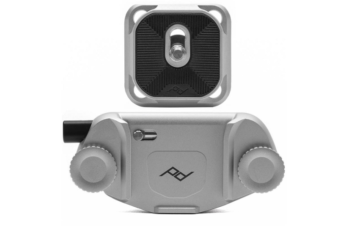 Peak Design Capture Clip v3 Silver inkl. Standard Plate