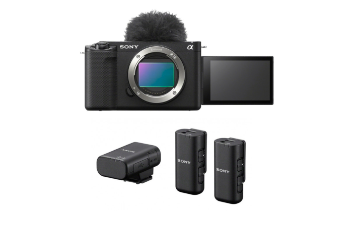 Sony ZV-E1 Gehäuse Kit mit Sony Mikrofon ECM-W3