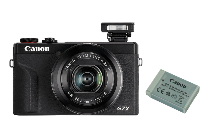Canon Powershot G7X Mark III black Battery Kit (inkl. Original Zweitakku)